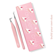 Strawberry Cake Lash Tweezer Duo