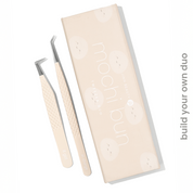 Mochi Bun Lash Tweezer Duo