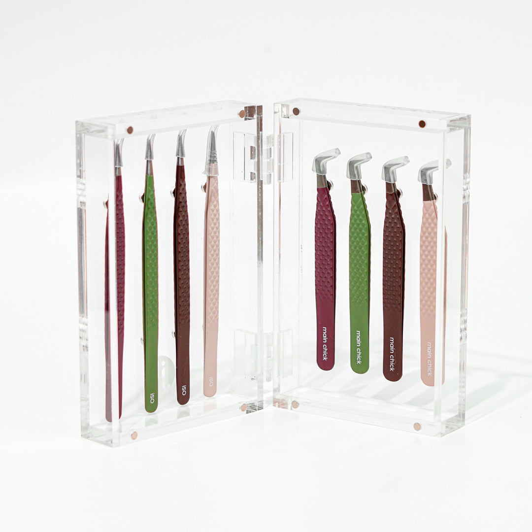 Magnetic Acrylic Tweezer Case